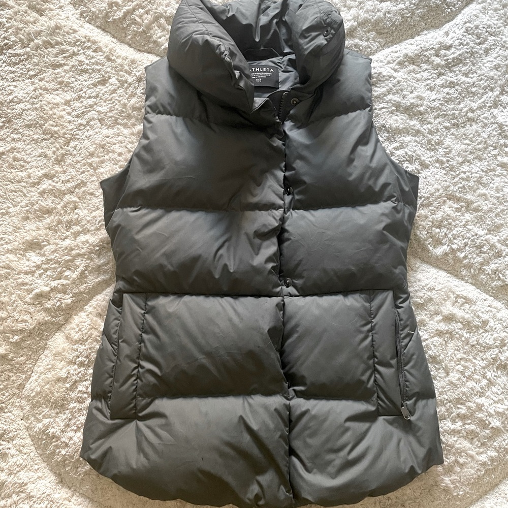 Athleta Vest (puffer), XXS, brand new